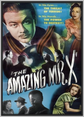 THE AMAZING MR. X - COLORIZED - 1948 - LYNN BARI - RARE DVD