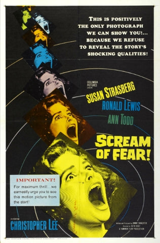 SCREAM OF FEAR - 1961 - COLORIZED