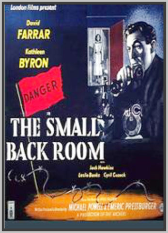 THE SMALL BACK ROOM - 1949 - DAVID FARRAR - COLORIZED - RARE DVD