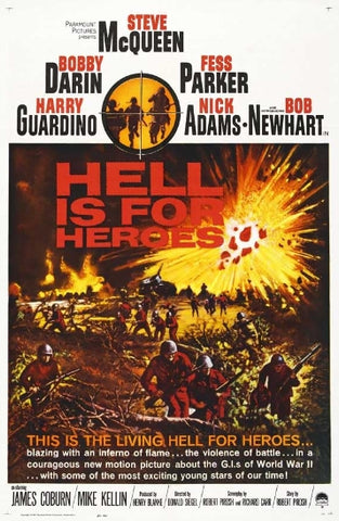 HELL IS FOR HEROES - 1962 - COLORIZED
