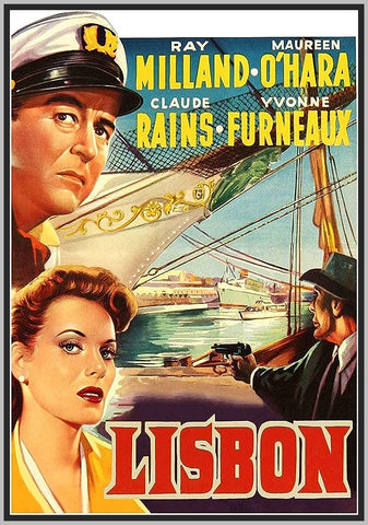 LISBON - 1956 - WITH RAY MILAND - RARE DVD