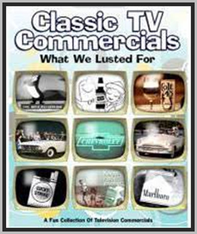 TV CLASSIC COMMERCIALS - 1940-1960 - RARE DVD