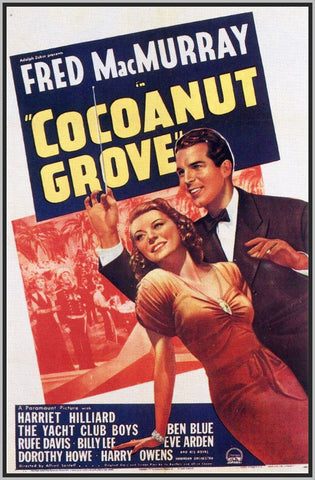 COCONUT GROVE - 1938 - BEN BLUE - COLORIZED - RARE DVD