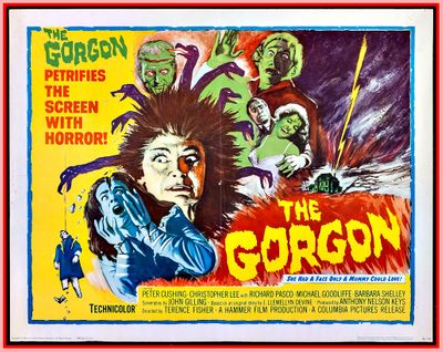 THE GORGON - 1964 - RARE HORROR
