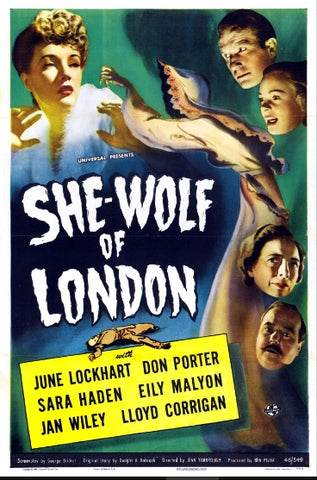 SHE-WOLF OF LONDON - 1946 - COLORIZED