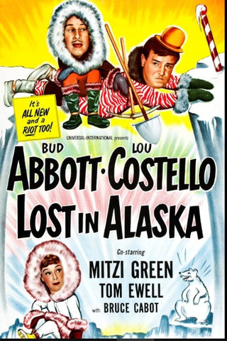 LOST IN ALASKA -1952 - ABBOTT AND COSTELLO - COLORIZED
