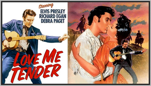 LOVE ME TENDER - 1956 - WITH ELVIS PRESLEY - RARE DVD - COLORIZED