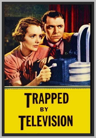 TRAPPED BY TELEVISION  - COLORIZED - 1936 - MARY ASTOR - RARE DVD