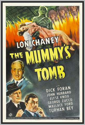 THE MUMMY'S TOMB - COLORIZED - 1942 - DICK FORAN - RARE DVD