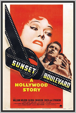 SUNSET BOULEVARD - COLORIZED - 1950 - WILLIAM HOLDEN - RARE DVD