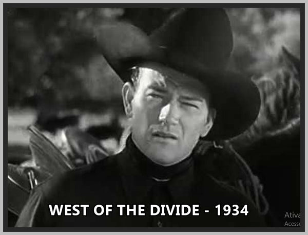 WEST OF THE DIVIDE - 1934 - JOHN WAYNE - RARE DVD – TV Museum DVDs