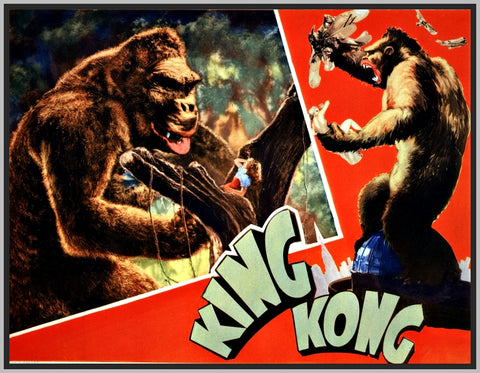 KING KONG - 1933 - WITH FAY WRAY - RARE DVD - COLORIZED