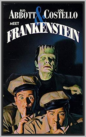 ABBOTT AND COSTELLO MEET FRANKENSTEIN - 1948 - COLORIZED - RARE DVD