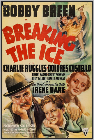 BREAKING THE ICE - 1938 - BOBBY BREEN - RARE DVD