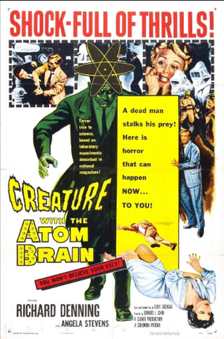 CREATURE WITH THE ATOM BRAIN - 1955 - COLORIZED