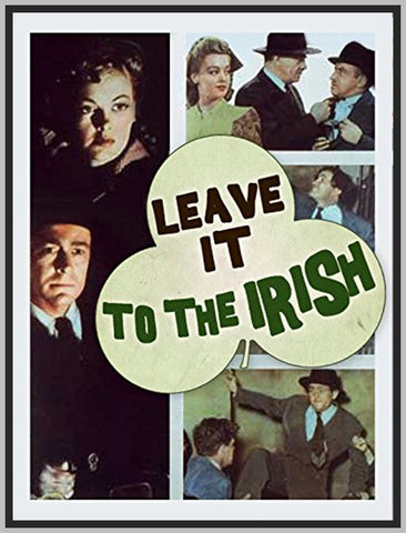 LEAVE IT TO THE IRISH - 1944 - JAMES DUNN - COLORIZED - RARE DVD