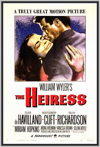 THE HEIRESS - COLORIZED - 1949 - RALPH RICHARDSON - RARE DVD