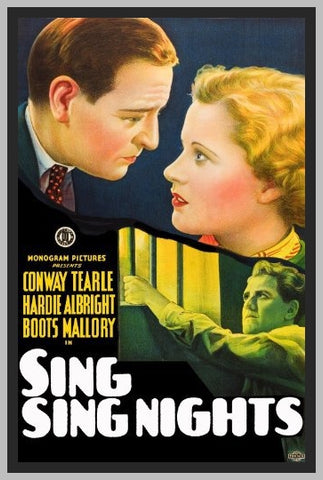 SING SING NIGHTS - 1934 - HARDIE ALBRIGHT - RARE DVD