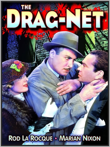 THE DRAG NET - 1936 - rod la rocque - rare dvd