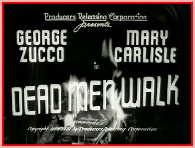 DEAD MEN WALK - 1943 - MARY CARLISLE