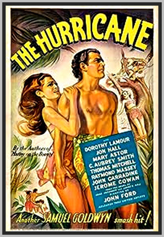 THE HURRICANE - 1937 - WITH DOROTHY LAMOUR - RARE DVD - COLORIZED