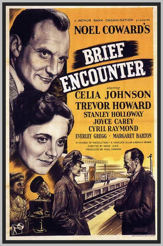 BRIEF ENCOUNTER - COLORIZED - 1945 - TREVOR HOWARD - RARE DVD