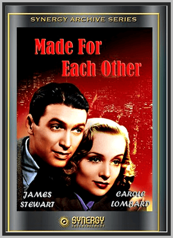 MADE FOR EACH OTHER '39 - COLORIZED - CAROLE LOMBARD - RARE DVD