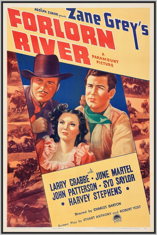 FORLORN RIVER - 1937 - BUSTER CRABBE - RARE DVD