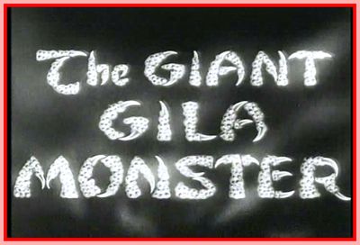 THE GIANT GILA MONSTER - 1959 - DON SULLIVAN