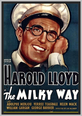 THE MILKY WAY - 1936 - HAROLD LLOYD - RARE DVD