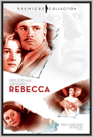 REBECCA - 1940 - JOAN FONTAINE - COLORIZED - RARE DVD