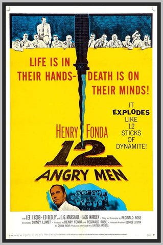 TWELVE ANGRY MEN - COLORIZED - 1957 - HENRY FONDA - RARE DVD