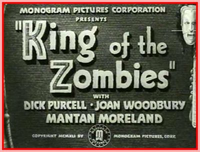 THE KING OF THE ZOMBIES - 1941 - DICK PURCELL
