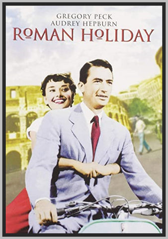 ROMAN HOLIDAY - 1953 - GREGORY PECK - COLORIZED - RARE DVD