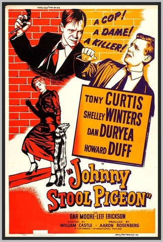 JOHNNY STOOL PIGEON - COLORIZED - 1949 - RARE DVD