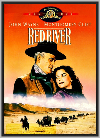 RED RIVER - 1948 - WITH JOHN WAYNE - RARE DVD - COLORIZED