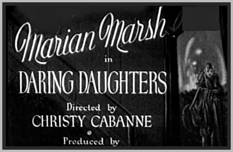 DARING DAUGHTERS - 1933 - MARIAN MARSH - RARE DVD