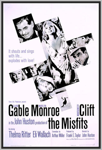 THE MISFITS - COLORIZED - 1961 - CLARK GABLE - RARE DVD