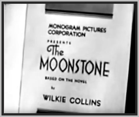 THE MOONSTONE - 1934 - DAVID MANNERS - RARE MOVIE IN DVD