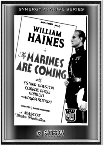 THE MARINES ARE COMING - 1934 - WITH WILLIAM HAINES - RARE DVD