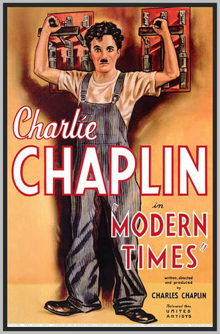 MODERN TIMES - COLORIZED - 1935 - CHARLES CHAPLIN - RARE DVD