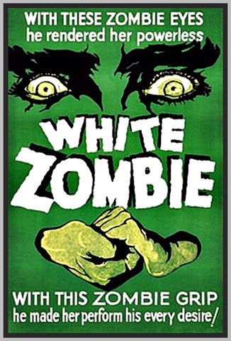 WHITE ZOMBIE - 1932 - WITH BELA LUGOSI - RARE DVD - COLORIZED