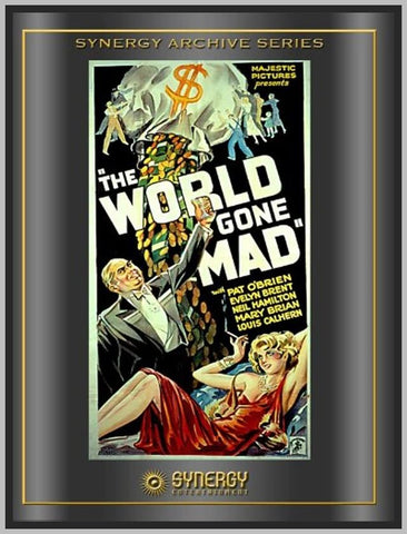 THE WORLD GONE MAD - COLORIZED - 1933 - RARE DVD