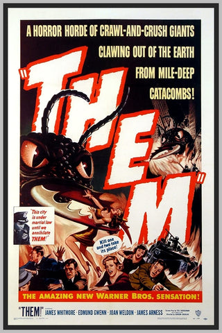 THEM! - COLORIZED - 1954 - JOAN WELDON - RARE DVD