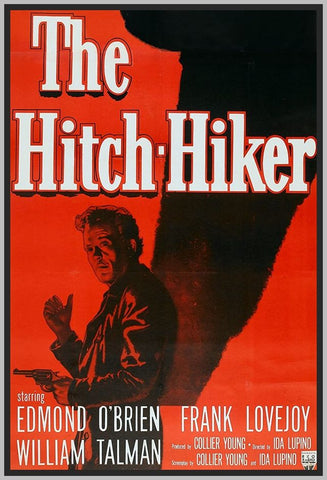 THE HITCH-HIKER - COLORIZED - 1953 - RARE DVD