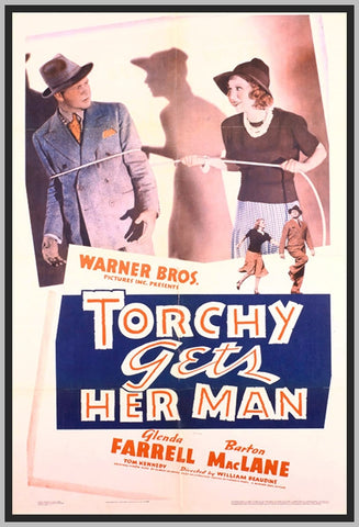 TORCHY GETS HER MAN - COLORIZED - 1938 - GLENDA FARRELL - RARE DVD