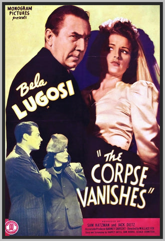 THE CORPSE VANISHES - COLORIZED - 1942 - BELA LUGOSI - RARE DVD