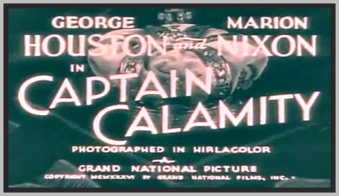 CAPTAIN CALAMITY - MARIAN NIXON - 1936 - RARE DVD