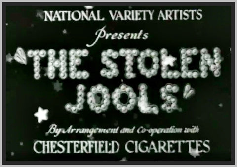 THE STOLEN JOOLS - 1931 - JOAN CRAWFORD - RARE DVD