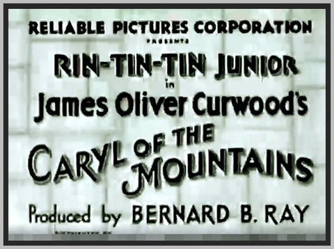 CARYL OF THE MOUNTAINS - FRANCIS X - 1936 - RARE DVD